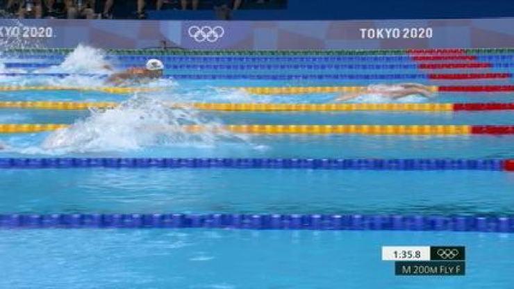 Leo de Deus termina em sexto e Kristof Milak (HUN) bate recorde nos 200m borboleta masculino nos Jogos de Tóquio