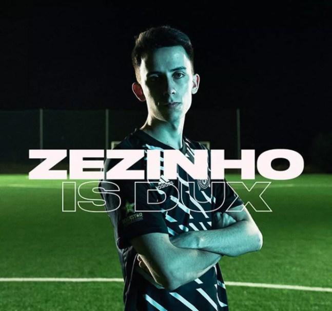 Henrique "Zezinho" é anunciado pela DUX Gaming — Foto: Divulgação