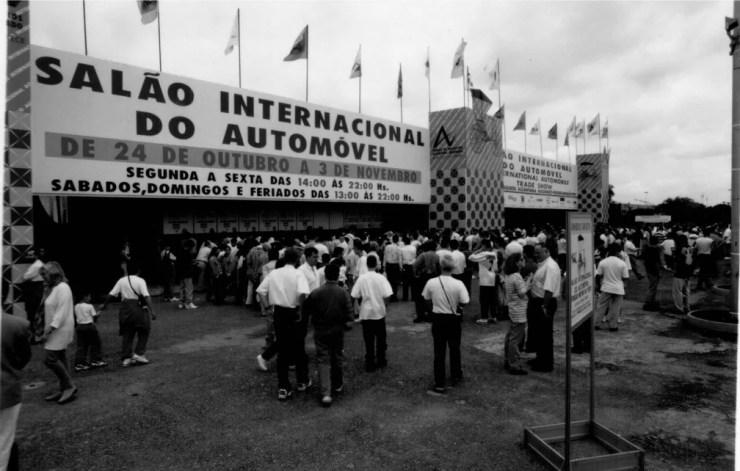 Salão do Automóvel de 1996 — Foto: Divulgação