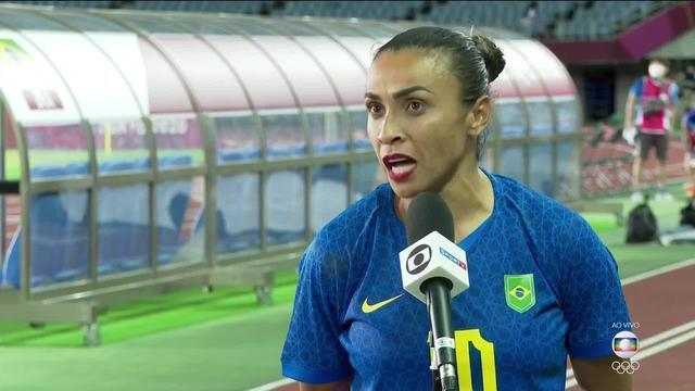 Marta comenta empate contra a Holanda e fala sobre pênalti anulado: "Preciso analisar"