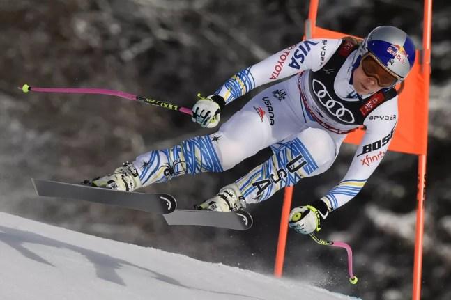 Lindsey Vonn é o maior nome da história do esqui alpino feminino — Foto: Alain Grosclaude/Agence Zoom/Getty Images