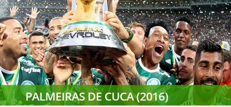 Melhores times brasileiros do século Palmeiras 2016 — Foto: Info Esporte