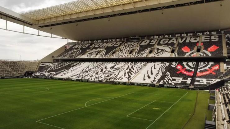 Mosaico para Corinthians x Palmeiras — Foto: Sergio Cruz/Gaviões da Fiel/Divulgação