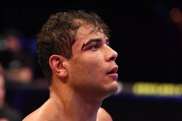 Paulo Borrachinha teve duas lutas anunciadas em 2021, mas ainda não entrou no octógono — Foto: Getty Images