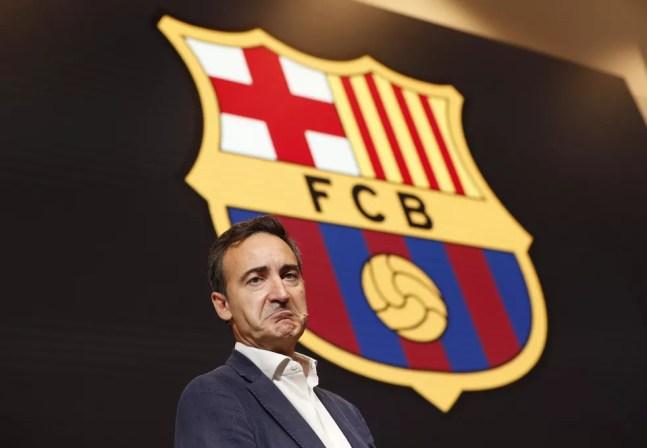 Ferran Reverter, CEO do Barcelona — Foto: Reuters