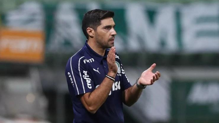 O português Abel Ferreira assumiu o Palmeiras depois da demissão de Vanderlei Luxemburgo — Foto: Cesar Greco / Ag. Palmeiras