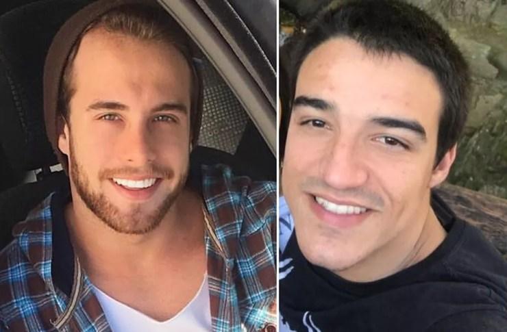 Matheus (esq.) foi morto pelo policial Jarbas (dir.) em São Vicente, SP (Foto: Arquivo Pessoal)