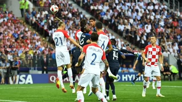 Gol contra de Mandzukic em França x Croácia