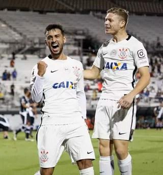 Camacho; Marlone; Vasco x Corinthians; Torneio da Flórida (Foto: AFP)