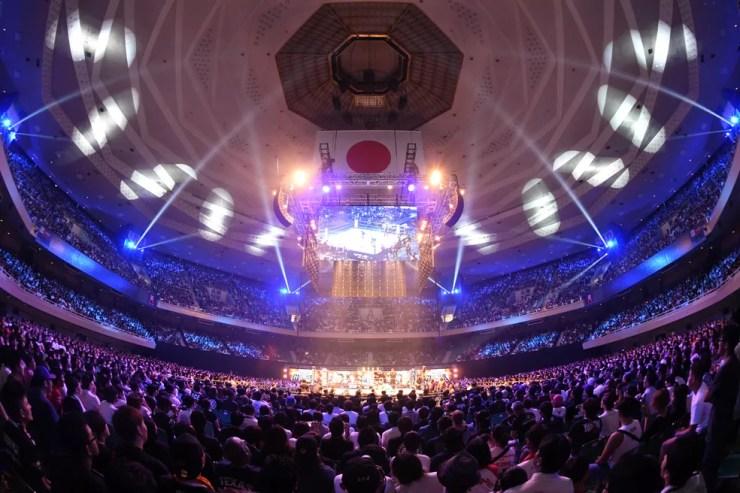 As disputas do taekwondo na Olimpíada de Tóquio acontecerão na tradicional Arena Nippon Budokan — Foto: Masashi Hara/Getty Images