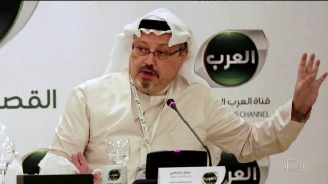 Jamal Khashoggi, jornalista crítico ao governo da Arábia Saudita, desapareceu após entrar no consulado do seu país em Istambul — Foto: Reprodução / TV Globo