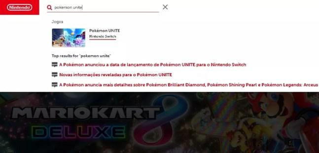 Pokémon Unite Download Nintendo Switch — Foto: Reprodução