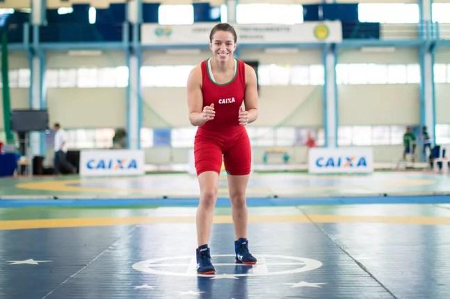 Giulia Penalber luta olímpica — Foto: Divulgação/CBW
