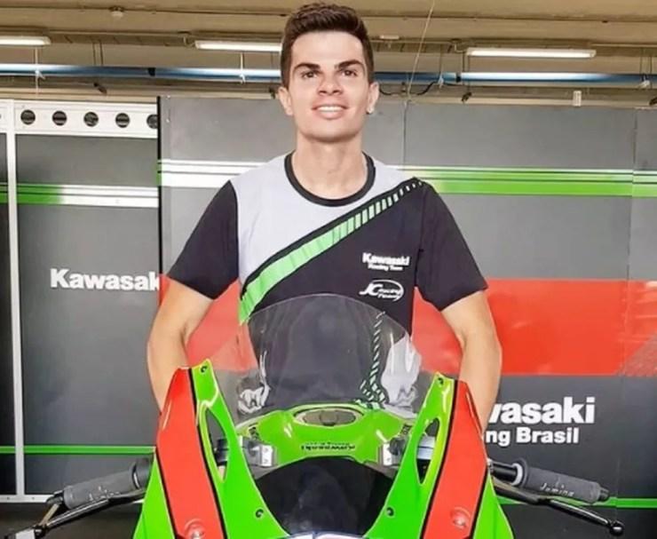 Niko Ramos pilotará protótipo em testes e no MotoStudent, na Espanha — Foto: Reprodução/Instagram