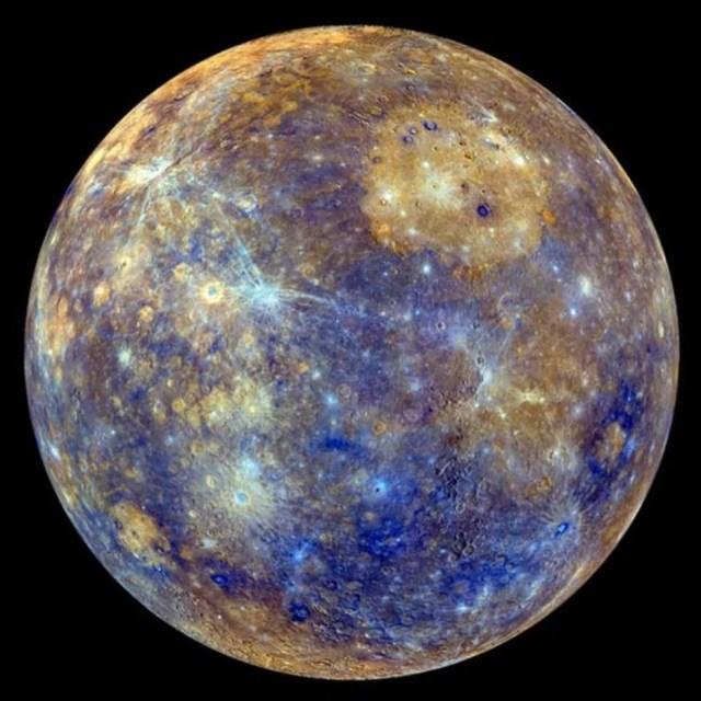 Assim como a Terra, Mercúrio tem um campo magnético, mas bem mais fraco — Foto: Nasa