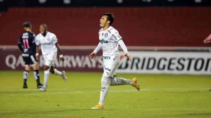 Gol de Raphael Veiga em Independiente del Valle x Palmeiras