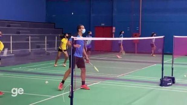 Complexo de badminton em Teresina volta a receber atletas após 11 meses