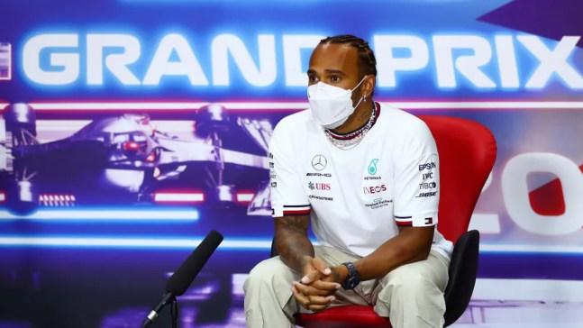 Lewis Hamilton no GP do Bahrein de 2021 — Foto: Dan Istitene - Formula 1/Formula 1 via Getty Image