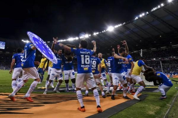 Cruzeiro chegou à final deste ano após eliminar o Palmeiras nas semifinais — Foto: Agência i7/ Mineirão