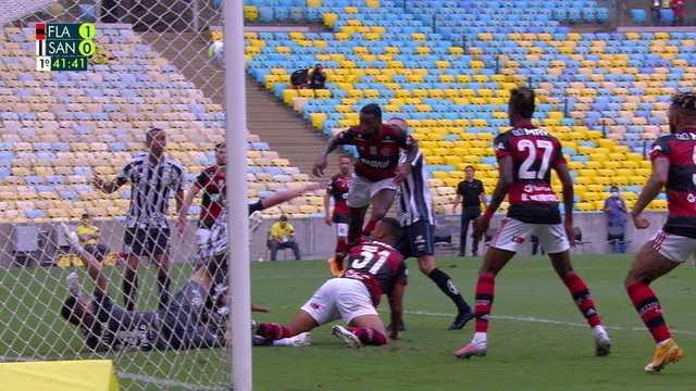 Melhores momentos: Flamengo 4 x 1 Santos pela 25ª rodada do Brasileirão 2020