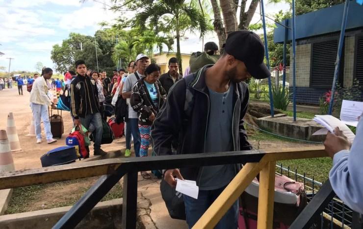 Até junho de 2017 mais de 6,4 mil venezuelanos fizeram pedido de refúgio em Roraima (Foto: Emily Costa/G1 RR)