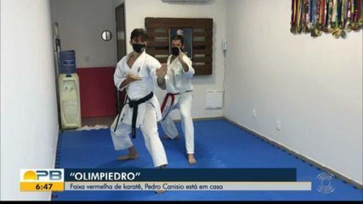 Olimpiedro: faixa vermelha no caratê, Pedro Canisio "testa" mais um esporte olímpico