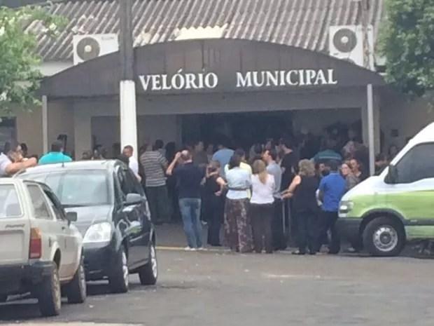 Crime chocou Itajobi; idosas são veladas juntas (Foto: Graciela Andrade/TV TEM)