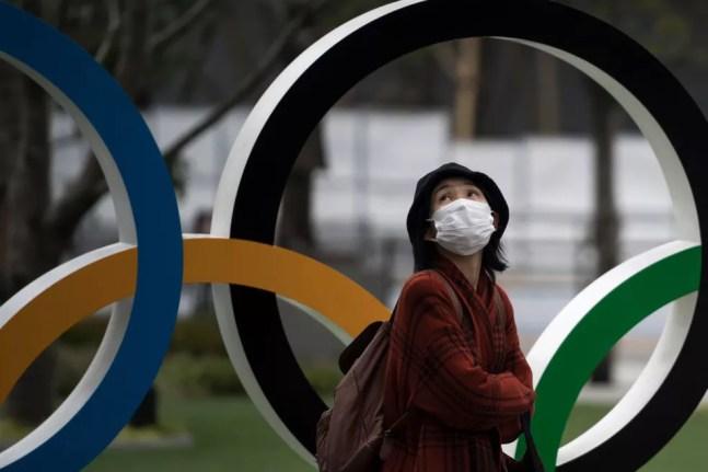 Aros Olímpicos em Tóquio — Foto: Tomohiro Ohsumi/Getty Images