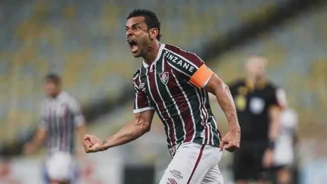 Fred marcou três gols e deu duas assistências em 2020 — Foto: Lucas Merçon / Fluminense FC