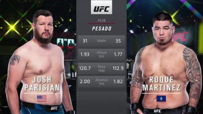 UFC Zumbi Coreano x Ige - Josh Parisian x Roque Martinez