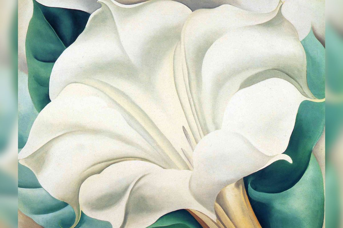 Georgia O’Keeffe – Jimson Weed 2. - Imagem: Reprodução