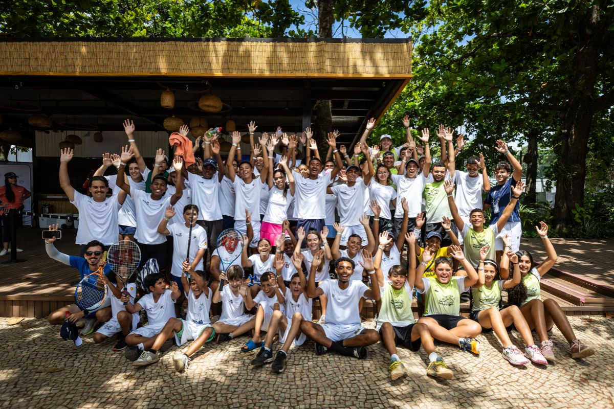 Rio Open inicia ações sociais para crianças e jovens nesta semana - Imagem: Reprodução