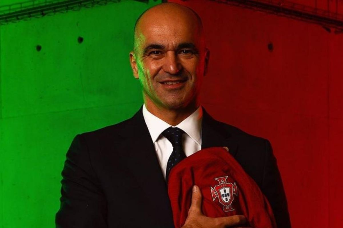 Roberto Martínez é o novo técnico de Portugal. Imagem: reprodução/Twitter @_Goalpoint