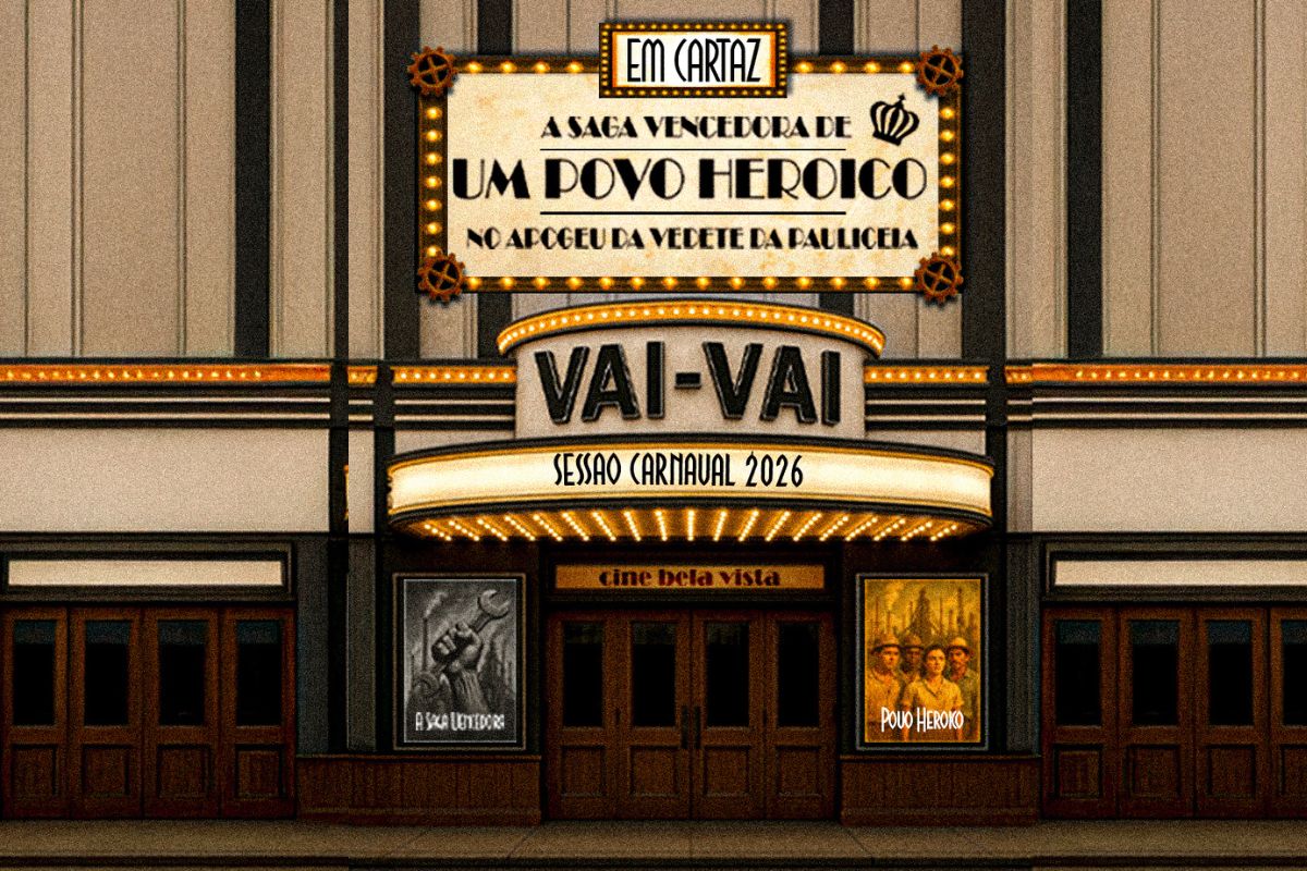Vai-Vai apresenta 'A Saga Vencedora de um Povo Heroico', homenageando a Companhia Vera Cruz e a cultura do ABC Paulista